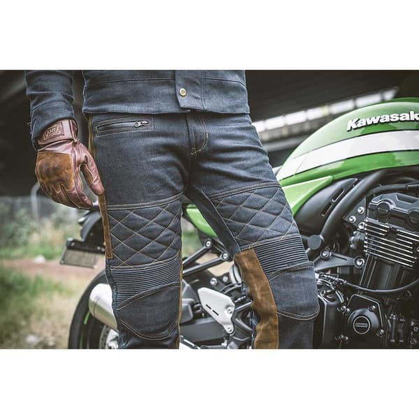 Fuel Motorcycles Læderhandsker Rodeo Brun S