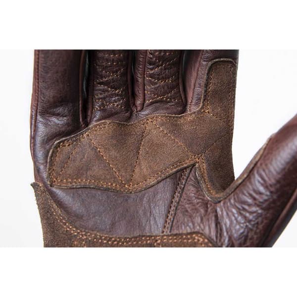 Fuel Motorcycles Nahkahanskat Rodeo Ruskea 2XL