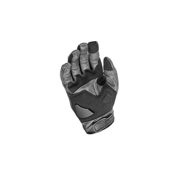 Pando Moto Nahkahanskat Onyx Harmaa 2XL