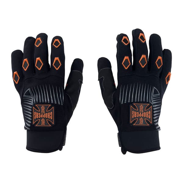 West Coast Choppers Lange Handsker Por Vida Sort S