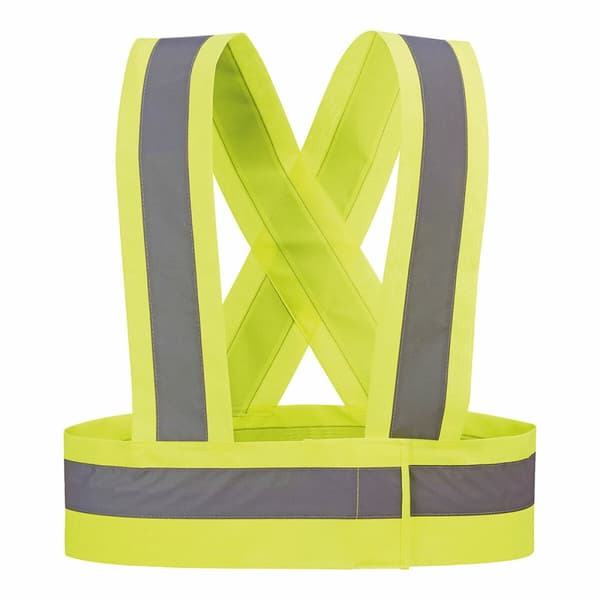 Hängslen JUBA HVT Gul Polyester Syns bra - XL