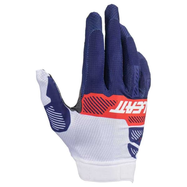 Leatt Handske Moto 1.5 Gripr Hvid,Blå M