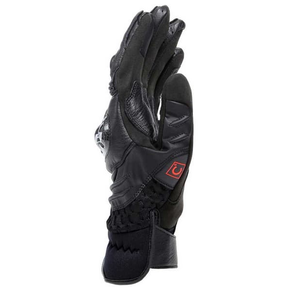 Dainese Lyhyet Nahkakäsineet Carbon 4 Musta S