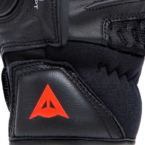 Dainese Lyhyet Nahkakäsineet Carbon 4 Musta S