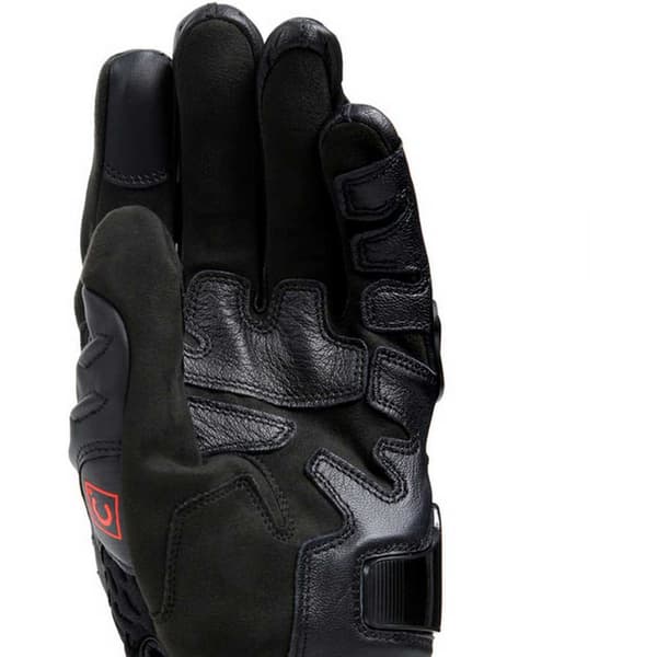 Dainese Lyhyet Nahkakäsineet Carbon 4 Musta S