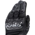 Pikkukuva 10 / 10: Dainese Lyhyet Nahkakäsineet Carbon 4 Musta S