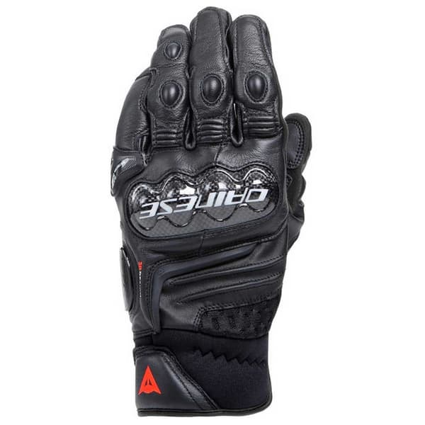 Dainese Lyhyet Nahkakäsineet Carbon 4 Musta S