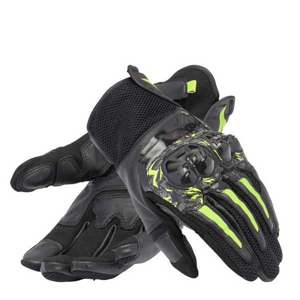 Dainese Lyhyet Nahkakäsineet Mig 3 Musta L