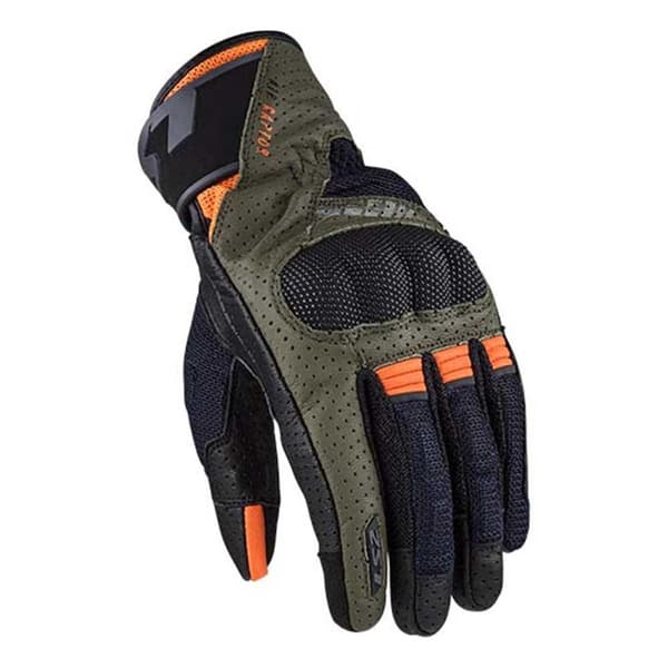 Ls2 Textil Käsineet Air Raptor Vihreä,Musta 2XL