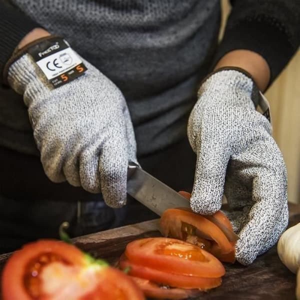 Anti-Cut handskar, DIY köksskydd 1 par - storlek S