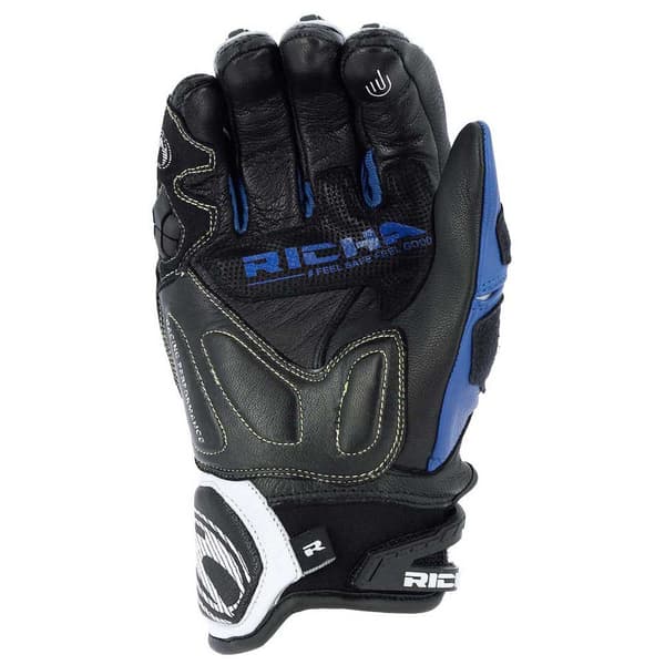 Richa Handsker Stealth Hvid,Blå,Sort L