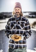 Miniatyrbild 8 av 11: HESTRA SKULLMAN 5-FINGER, Hestra läderhanske bushcraft
