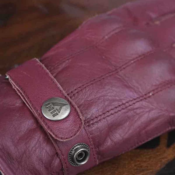 By City Kvinna Handskar Elegant Lila XS