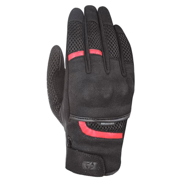 Oxford Sommerhandsker Brisbane Air Sort 2XL