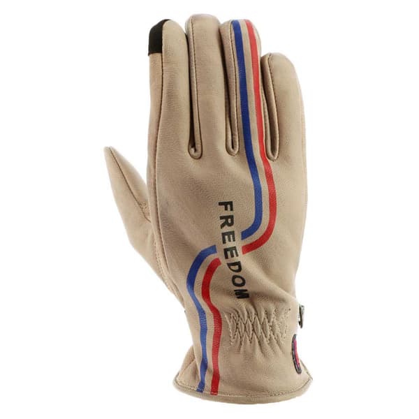 Helstons Freedom Kvinder Læderhandsker Beige XS-S