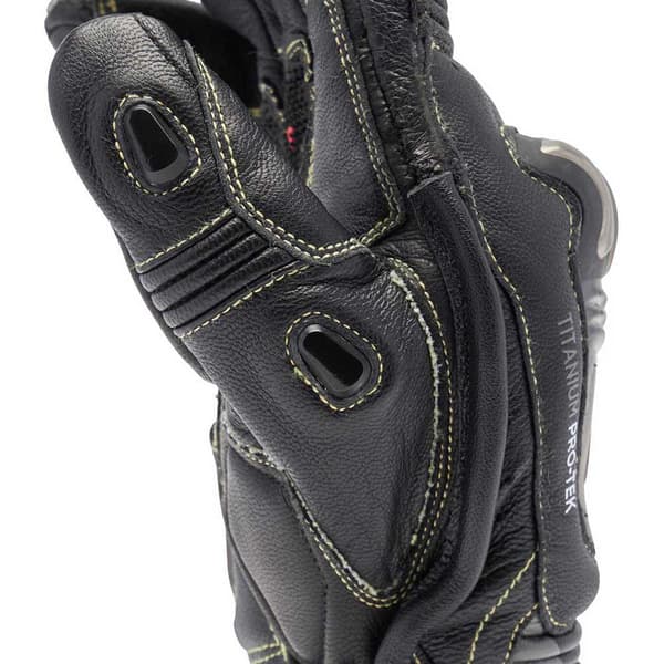 Dainese Full Metal 7 Læderhandsker Sort L / Long