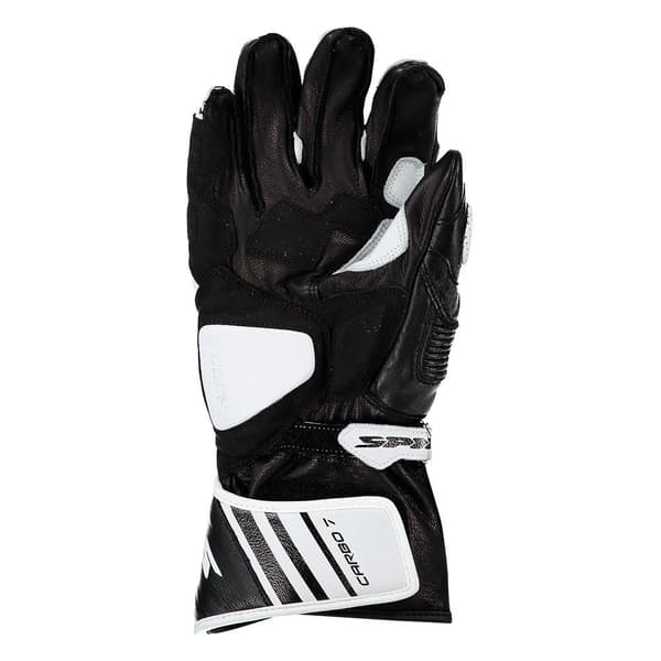 Spidi Carbo 7 Racerhandsker Hvid,Sort XL