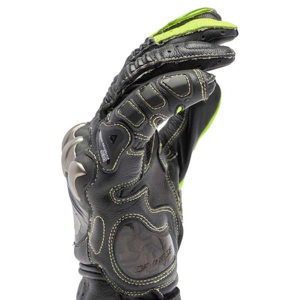 Dainese Full Metal 7 Læderhandsker Grøn 3XL / Long