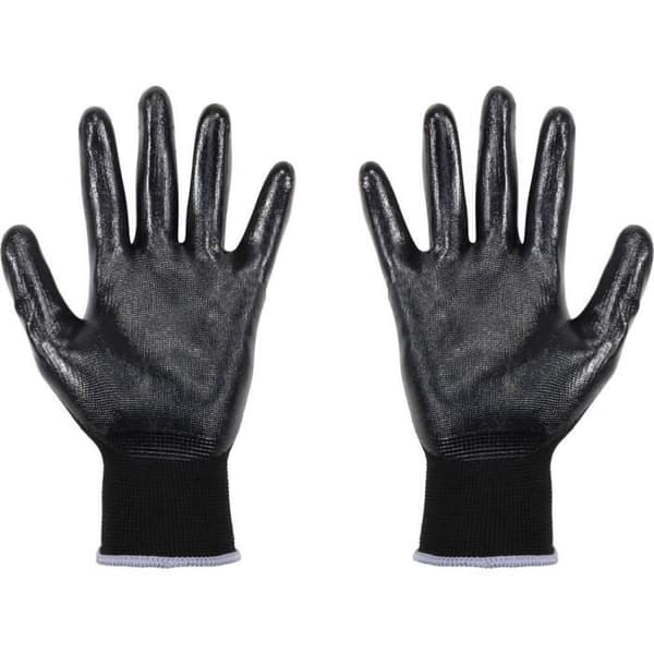 Arbetshandskar TOOLCRAFT TO-5621535 Polyester, Nitril Storlek: 10 CAT II