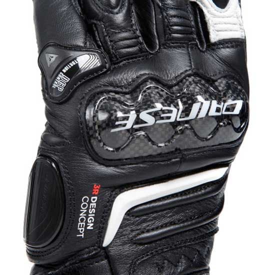 Dainese Carbon 4 Kvinder Læderhandsker Sort XS