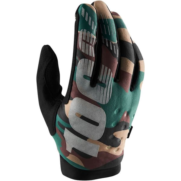 100percent Brisker Off-road Käsineet Vihreä XL / Short