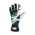 Miniatyrbilde 2 av 4: Karting Gloves OMP KS-3 MY2018 XXS kart Hvit Svart Grønn