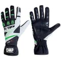 Miniatyrbilde 1 av 4: Karting Gloves OMP KS-3 MY2018 XXS kart Hvit Svart Grønn