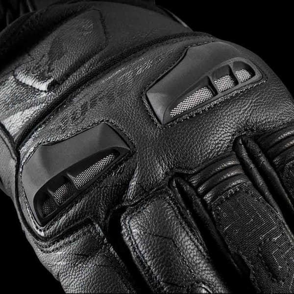 Furygan Styg 10 Perforerede Læderhandsker Sort 3XL