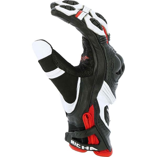 Richa Stealth Handsker Hvid,Sort XL