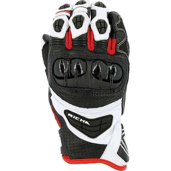Richa Stealth Handsker Hvid,Sort XL