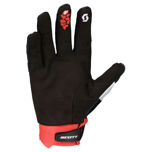 Scott Evo Race Off-road Handsker Rød,Hvid S / Short