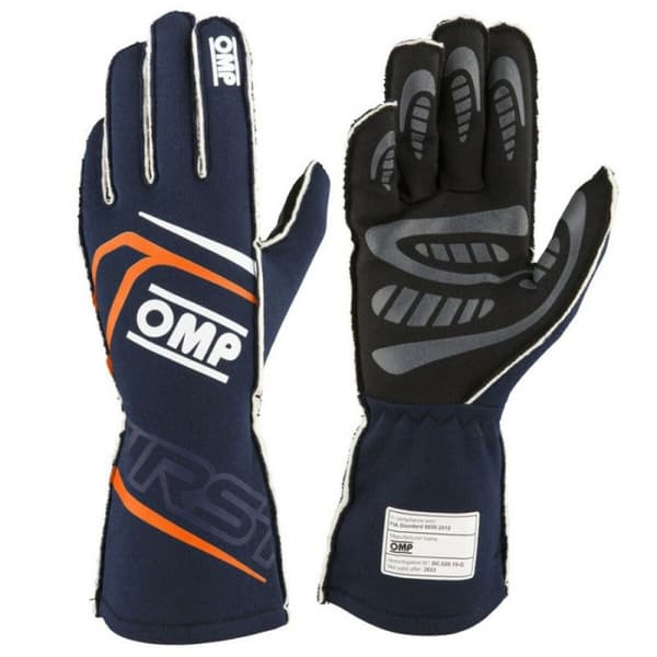 Karting Gloves OMP OMPIB0-0776-A01-249-XL XL Sort