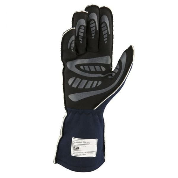 Karting Gloves OMP OMPIB0-0776-A01-249-XL XL Svart