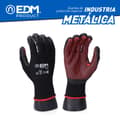 Miniatyrbillede 6 af 6: Arbejdshandsker EDM Sort Lycra Nitril Metal Industri - 8