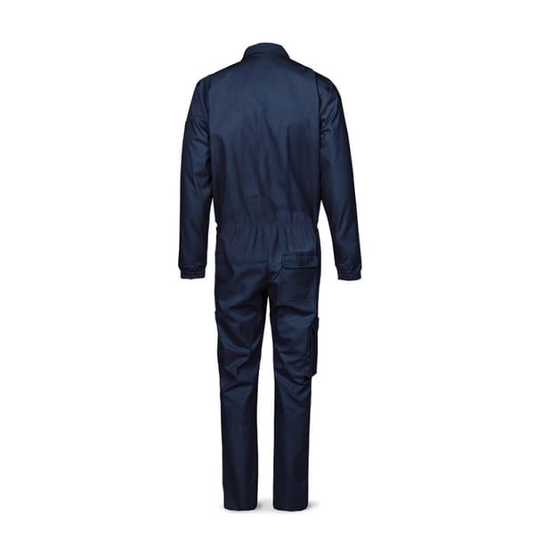 Jumpsuit The Safety Company Marineblå 100% bomuld - 70