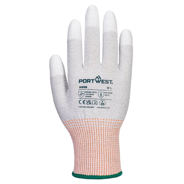 Portwest Unisex Adult A696 - LR13 ESD Safety Gloves (Pack of 12)