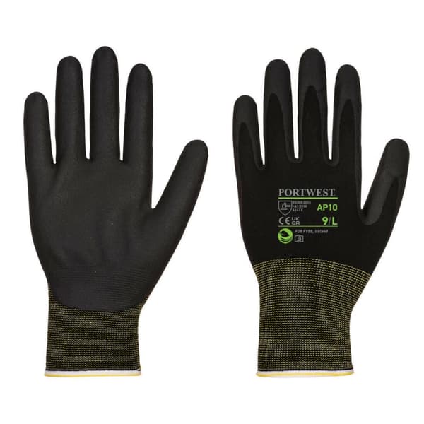 Portwest Unisex Adult AP10 - NPR15 Nitrile Foam Safety Gloves (Pack of 12)