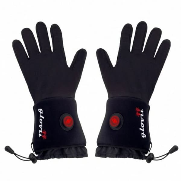 Handskar Glovii GLBM Svart Rojo/Blanco S/M 2 Delar