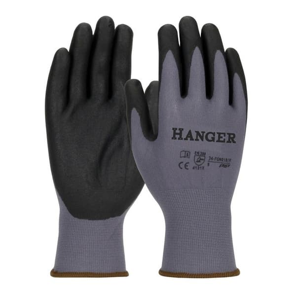 Arbetshandskar H-Dex T 10 belagda med nitril i 3-pack - HANGER - 300021