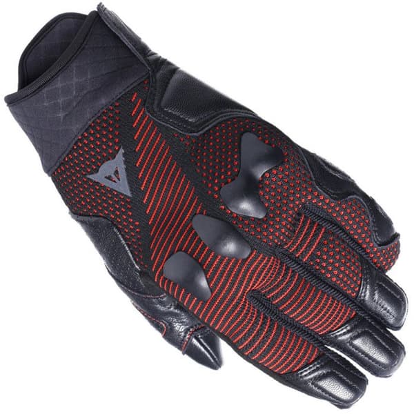 Dainese Unruly Ergo-Tek Motorhandskar (Svart-Röd, S)