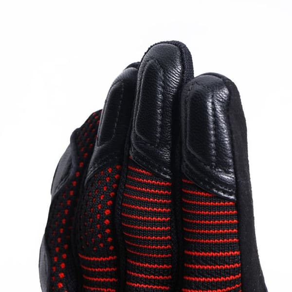 Dainese Unruly Ergo-Tek Motorhandskar (Svart-Röd, S)