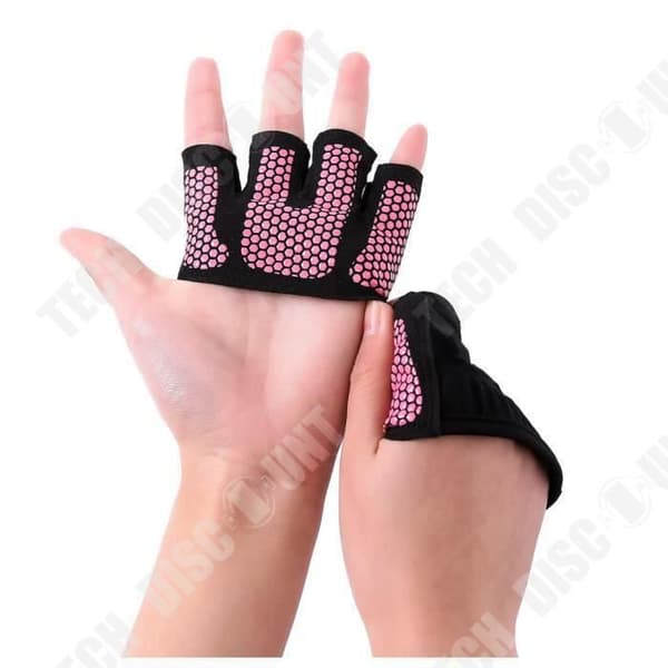 Unisex Bodybuilding Gym Handskar Träning Träning Träning Sport Träning Yoga Yoga Tillbehör 645