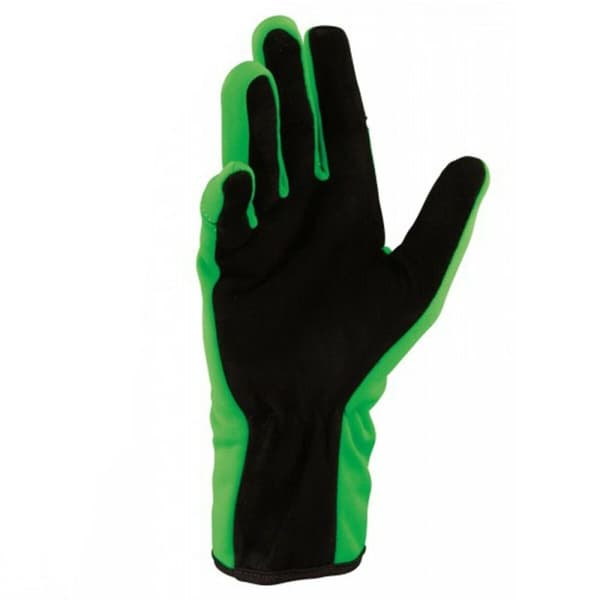 Karting Gloves OMP KS-4 Sort Grøn - S