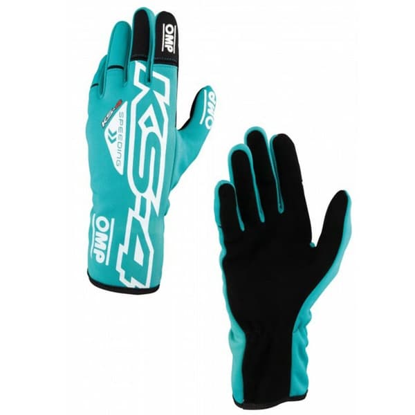 Karting Gloves OMP KS-4 Grøn - XS