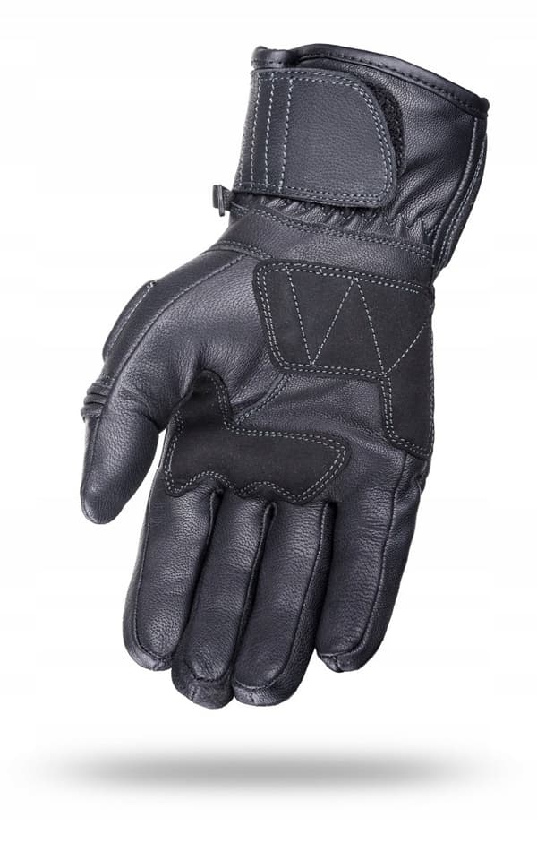 WOLF STRONG LÄDER MC HANDSKAR FURIA SVART S