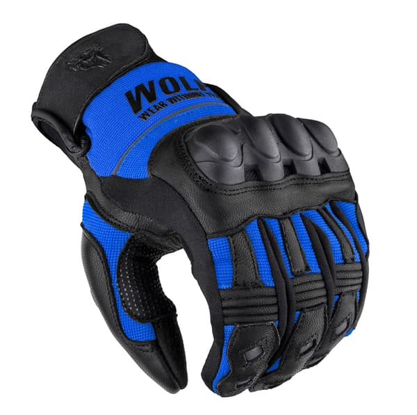 WOLF HERRE MOTORCYKELHANDSKER PRO-X BLÅ 2XL - kopi 2
