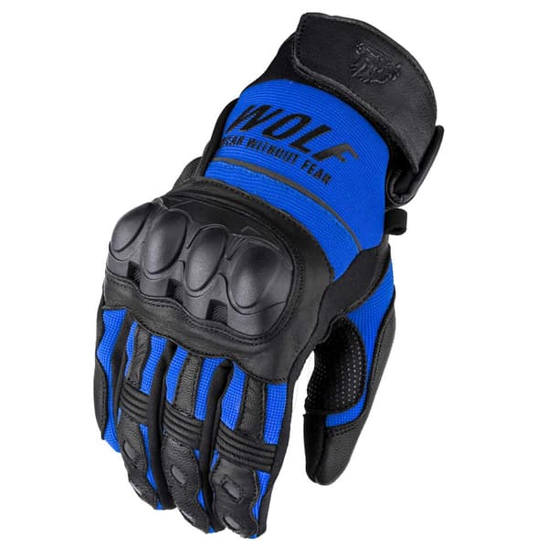 WOLF HERRE MOTORCYKELHANDSKER PRO-X BLÅ XL - kopi 3