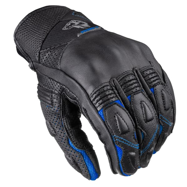 WOLF LÆDERHANDSKER TW67 GOKU AIR BLÅ 3XL