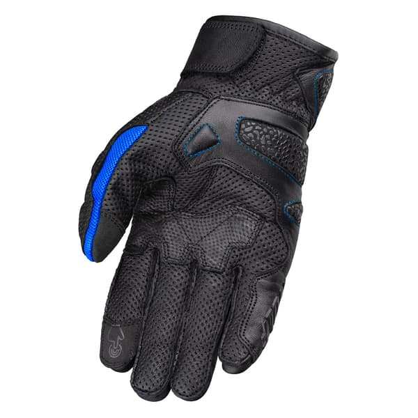 WOLF LÆDERHANDSKER TW67 GOKU AIR BLÅ 3XL