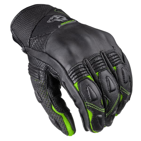 WOLF LÄDERHANDSKAR TW67 GOKU AIR GUL 3XL